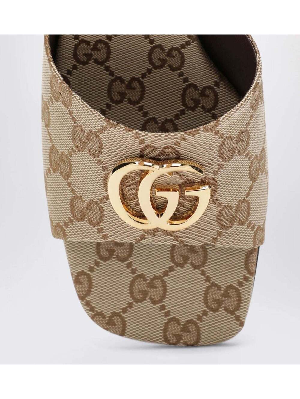 Gucci Slide Sandal With GG (120)(PLEASE REQUEST YOUR SIZE BEFORE PURCHASING) - Picture 3 of 3